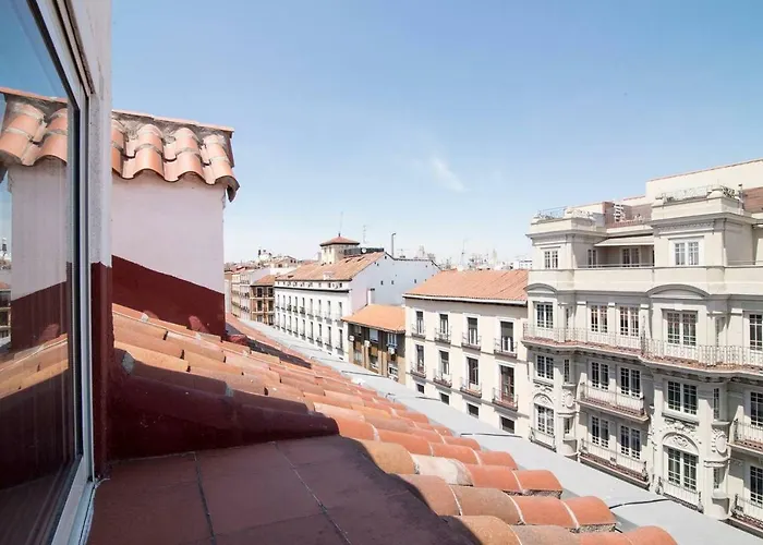 Atocha Sky Penthouse Studio With Views